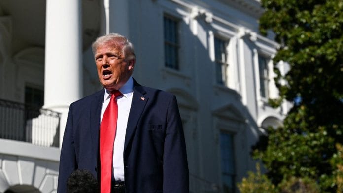 File photo: US President Donald Trump | REUTERS/Annabelle Gordon