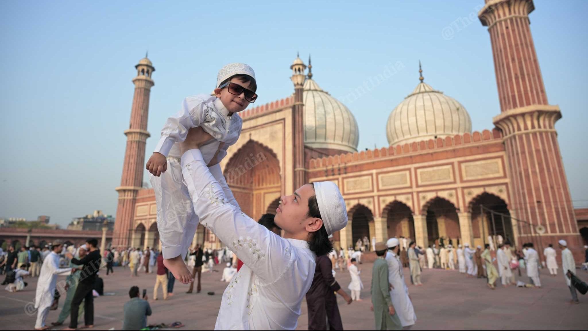 Photos of the week: Eid prayers at Jama Masjid, CM Vijay in Delhi, Shivraj Chouhan’s new book