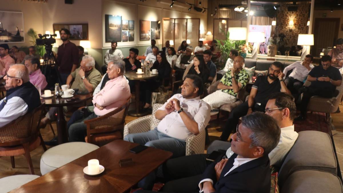 Audience at ThePrint Off the Cuff at TheQuorum, Mumbai