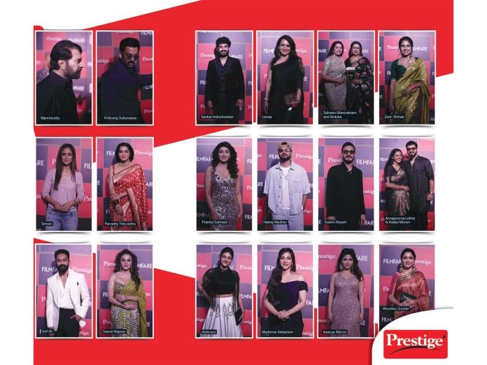 TTK Prestige Brings Kitchen Innovations into the Spotlight as 'Co-Powered By' Sponsor at Filmfare Awards South