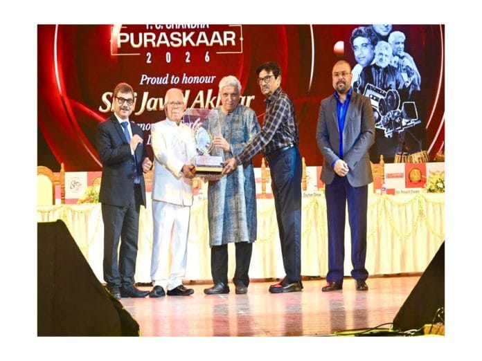 P.C. Chandra Group honours Shri Javed Akhtar with the 33rd P.C. Chandra Puraskaar, celebrating his iconic contribution to Indian Cinema & Literature
