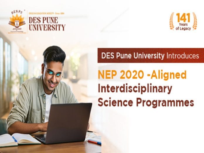 DES Pune University Introduces NEP 2020-Aligned Interdisciplinary Science Programmes