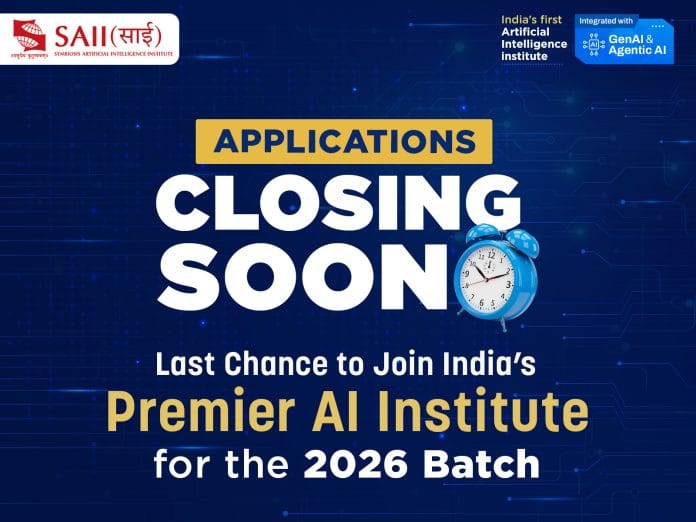 Applications Closing Soon: Last Chance to Join India's Premier AI Institute for the 2026 Batch