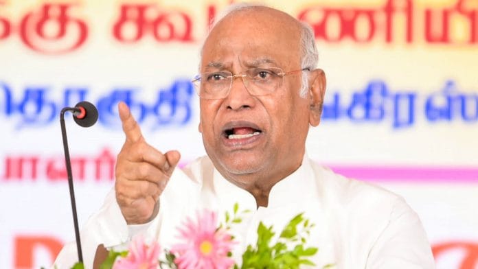 Congress president Mallikarjun Kharge (File Photo/ANI)
