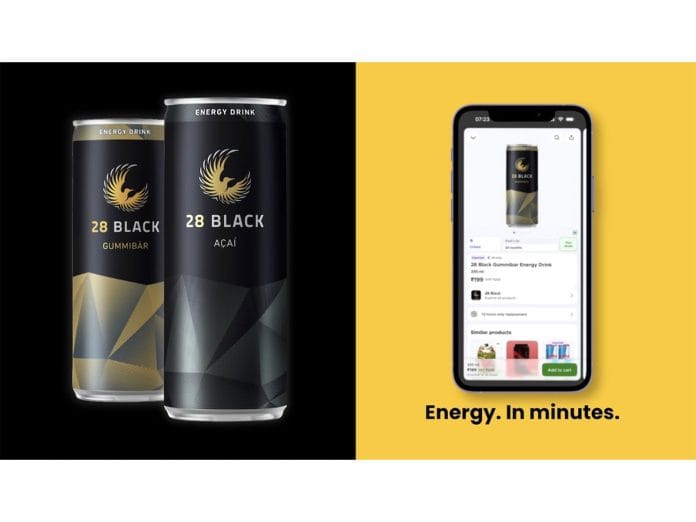 28 BLACK Energy Drink Expands India Footprint With Blinkit Launch