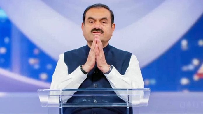 Adani Group Chairman Gautam Adani | ANI video grab