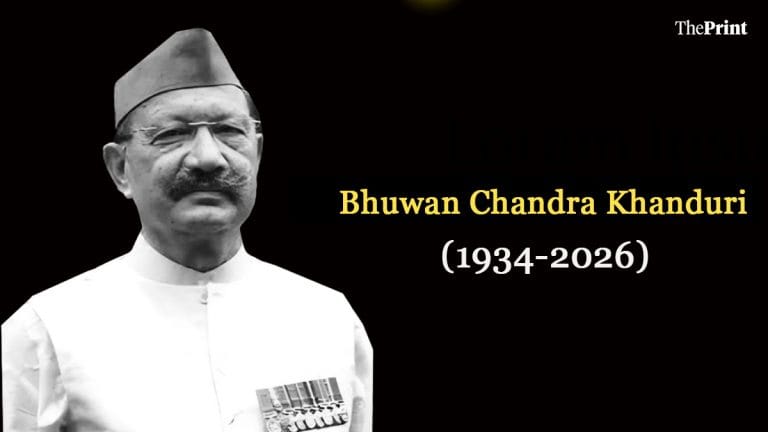 Army veteran, CM & driving force behind Golden Quadrilateral, BC Khanduri’s era comes to a close