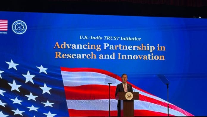 US Ambassador to India Sergio Gor at IIT-Delhi on 29 May 2026 | Debdutta Chakraborty/ThePrint