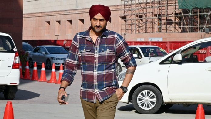 File photo of Rajya Sabha MP Harbhajan Singh | ANI