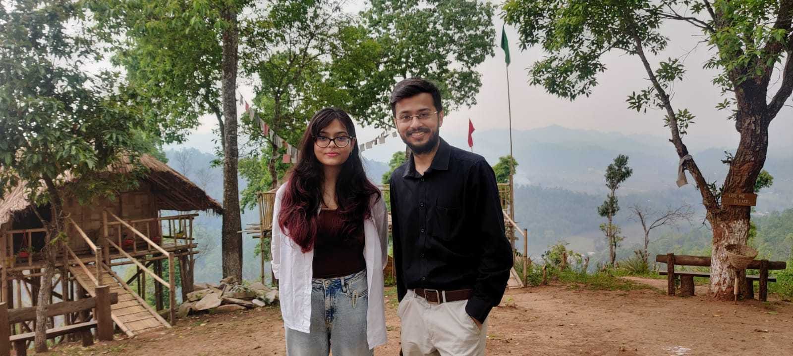 ADGA-EXIM co-founders Gaurav and Drishti Medhi | Stela Dey, ThePrint