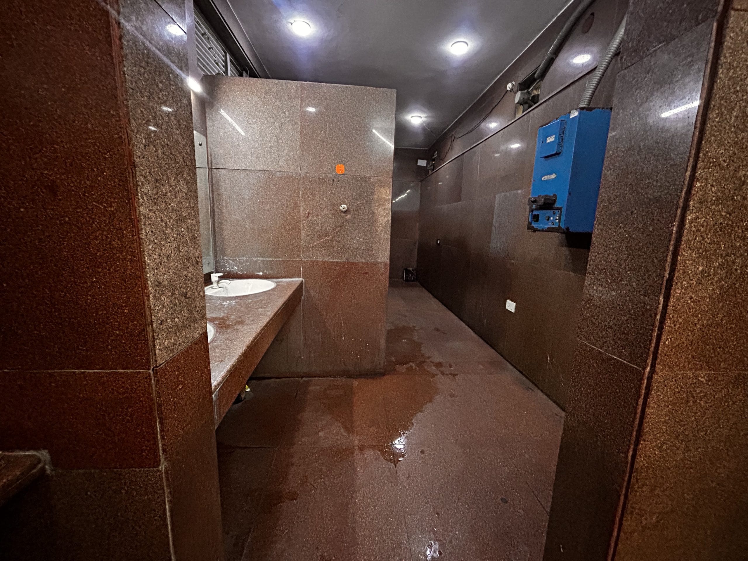 Wet floors are a major problem in the public toilets | Manisha Mondal, ThePrint