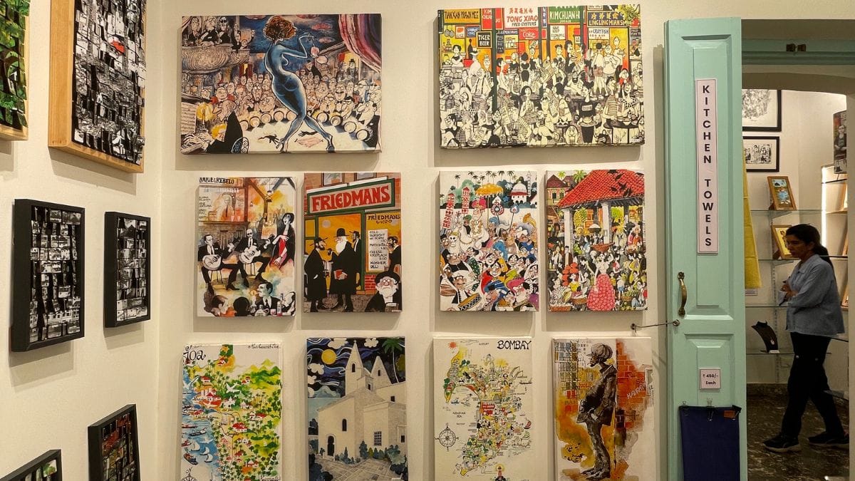 At Mario Gallery in Fontainhas | Karanjeet Kaur