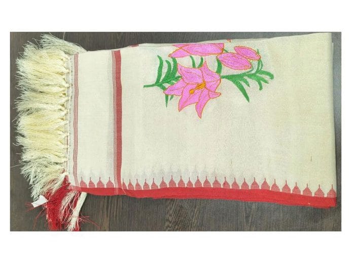 Shirui Silk Stole gifted to Meloni | ANI