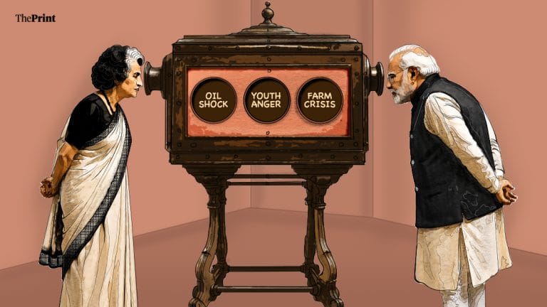 2026 is like 1973 Indira-era oil shock plus youth anger. Modi has space, but not immunity