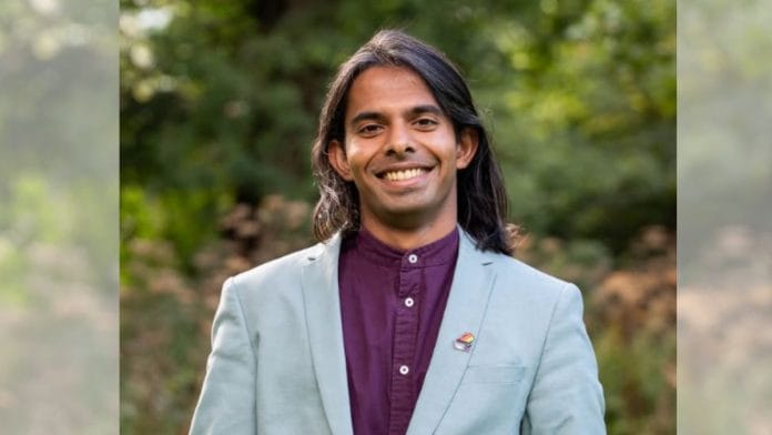 Q Manivannan contested from the Scottish Green Party in the recent elections | Instagram/@q.ueering