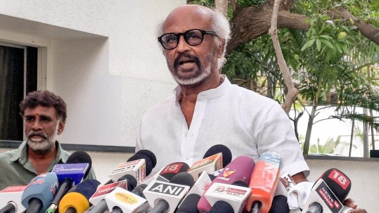 ‘I’m not in politics, why should I be jealous of Vijay,’ says Rajinikanth on TVK’s Tamil Nadu win
