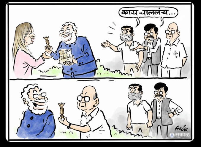Cartoonist Alok @caricatured