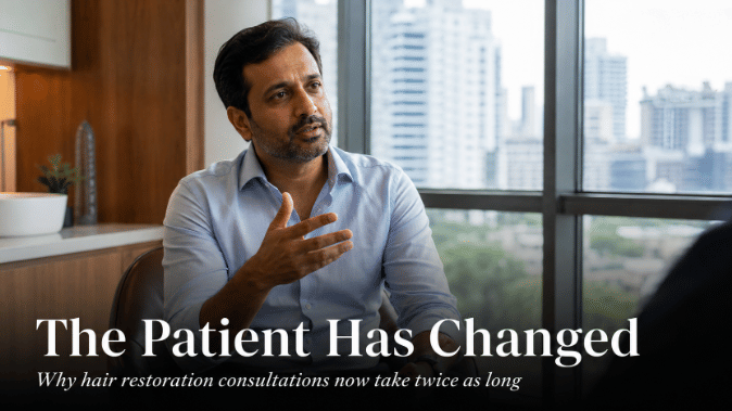 Why Indian Patients Are Replacing The Quick Hair Transplant With A Specialist Visit