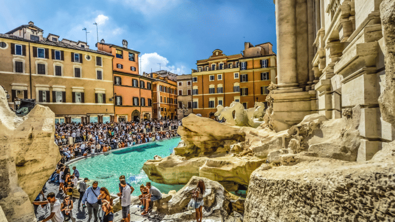 Rome’s Trevi Fountain became the most expensive swim for tourist. Fined €500