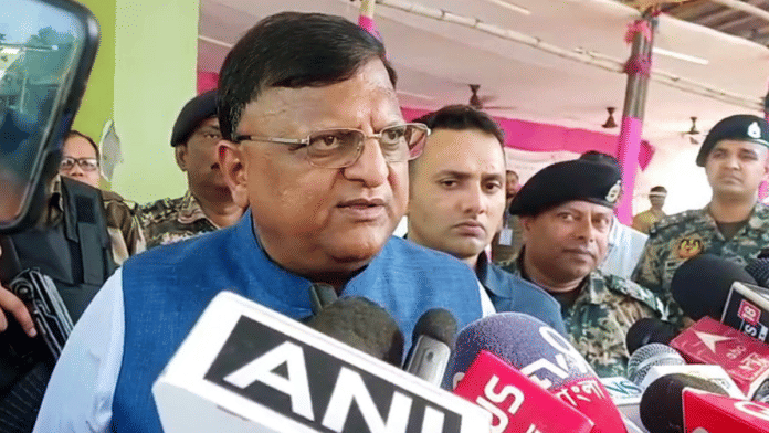 File photo of West Bengal Chief Electoral Officer Manoj Kumar Agarwal. | ANI