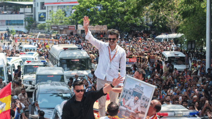 TVK chief Vijay faces the challenge to implement the promises he made to the people as well as meeting their expectation as an alternative to the AIADMK-DMK duopoly | X/@TVKPartyHQ