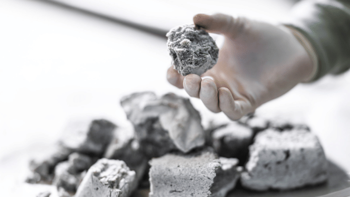 First production of mixed rare earth sulphate | Credit: rainbowrareearths.com
