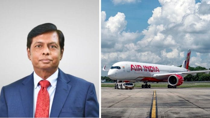 Jayaraj S, Head of Global Airport Operations, Air India | Photos: AI official website/ANI