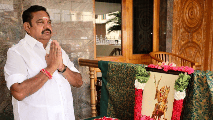 AIADMK chief Edappadi K. Palaniswami is finding his leadership being questioned after a string of electoral losses | X/@EPSTamilNadu