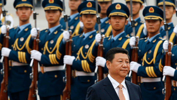 Xi, China, theaterisation