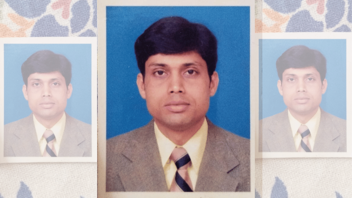 An old photo of Hemant Modi before he took the aliases of ‘Twinkle Mukundbhai Dave’ and ‘Spandan Modi’ | By Special Arrangement 