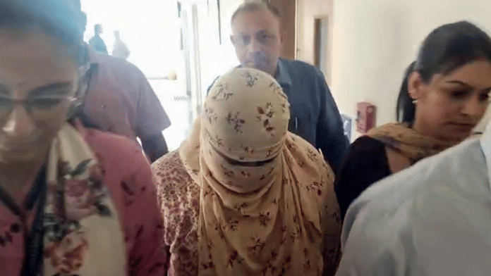One of the accused arrested in the NEET-UG 2026 paper leak case | ANI video grab