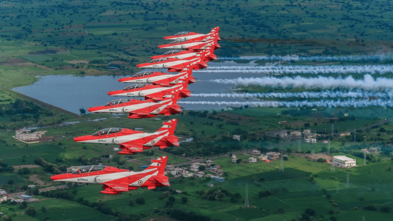800 displays, 72 cities: IAF’s legendary Suryakiran Aerobatic Team completes 30 years