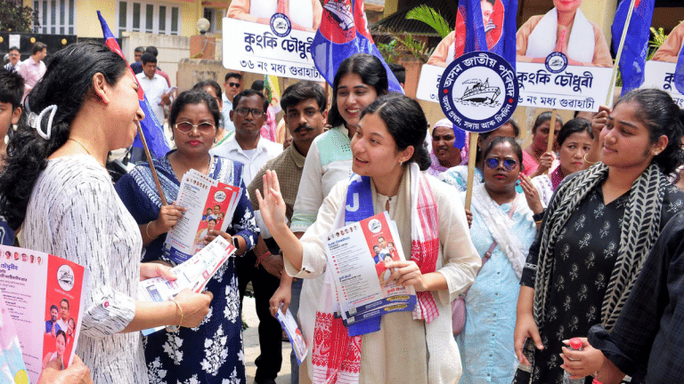 Assam’s youngest candidate Kunki Chowdhury finishes 2nd in debut poll, BJP veteran Vijay Gupta wins