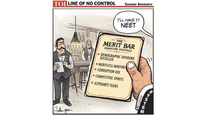 Sandeep Adhwaryu | X\@CartoonistSan