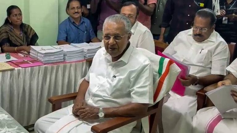 Kerala’s Pinarayi era ends, but outgoing CM secures Dharmadam hattrick. Victory margin less than half