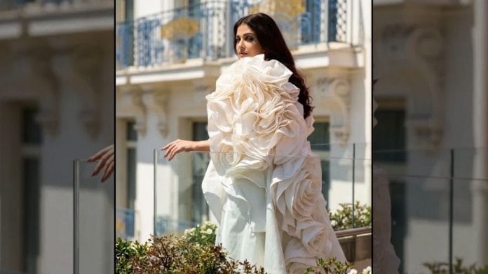Aishwarya Rai Bachchan at the Cannes Film Festival this year | Source: @aishwarya_rai_hub, Instagram