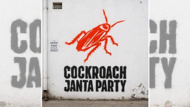 There’s never just one cockroach. Abhijeet Dipke only turned on the light