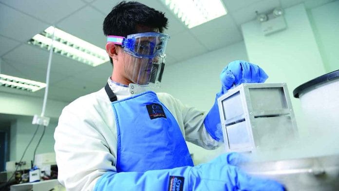 Collection and storage of cord blood. Credit: Singapore Cord Blood Bank