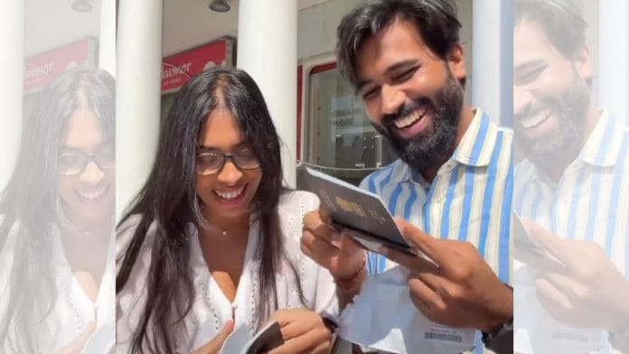 A visa 'unboxing' reel with almost 3 million views. | Instagram/ @escapetolandscapes
