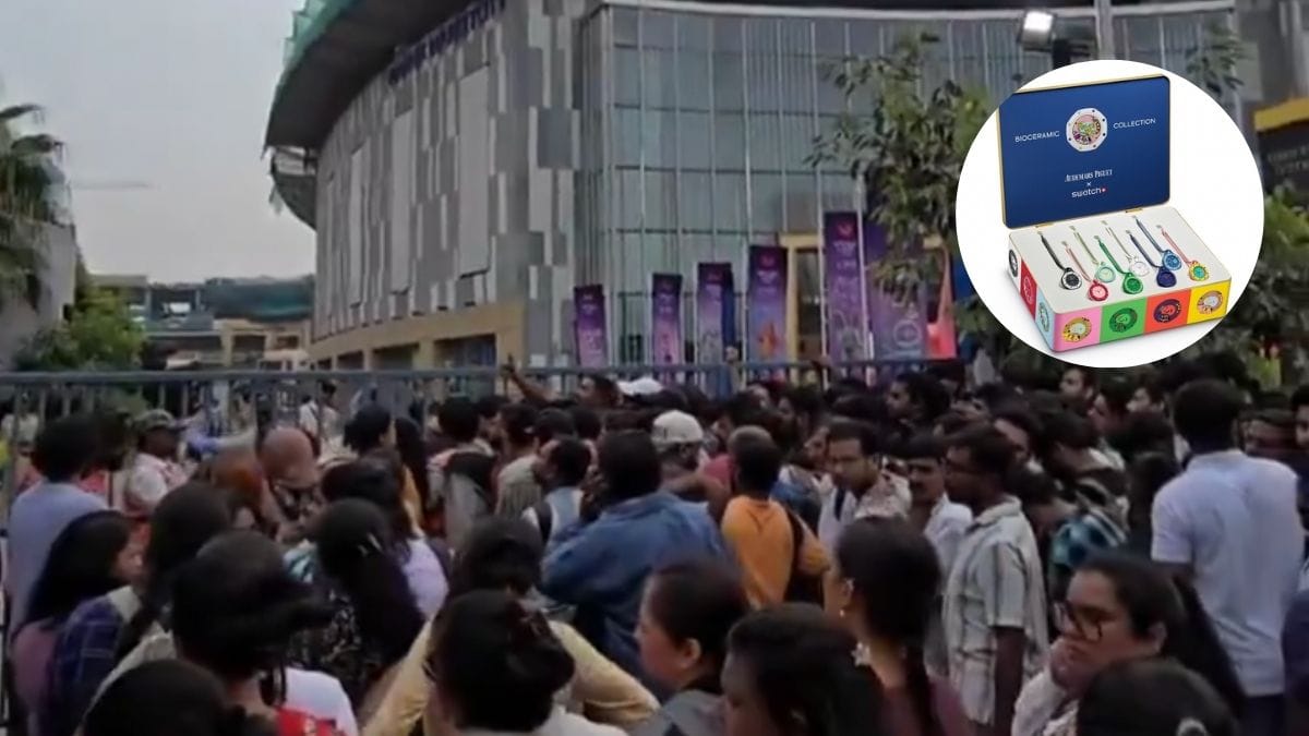 AP x Swatch collab launch was a mess. Stores in India shuttered due to unruly crowds