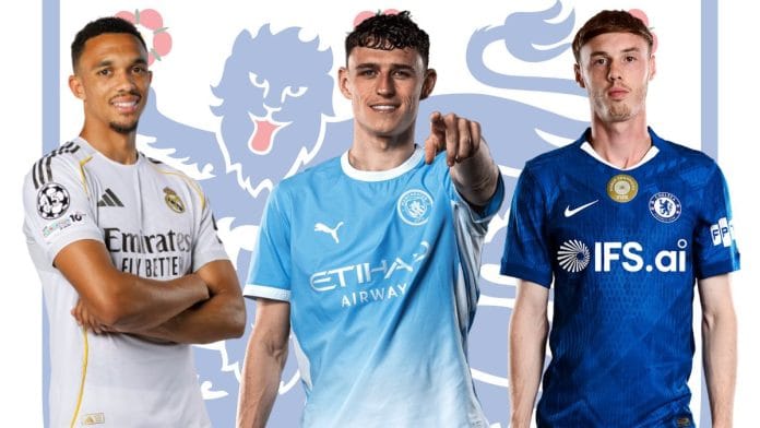 Club stars like Trent Alexander-Arnold , Phil Foden, Cole Palmer (left to right) failed to secure a spot in the squad.