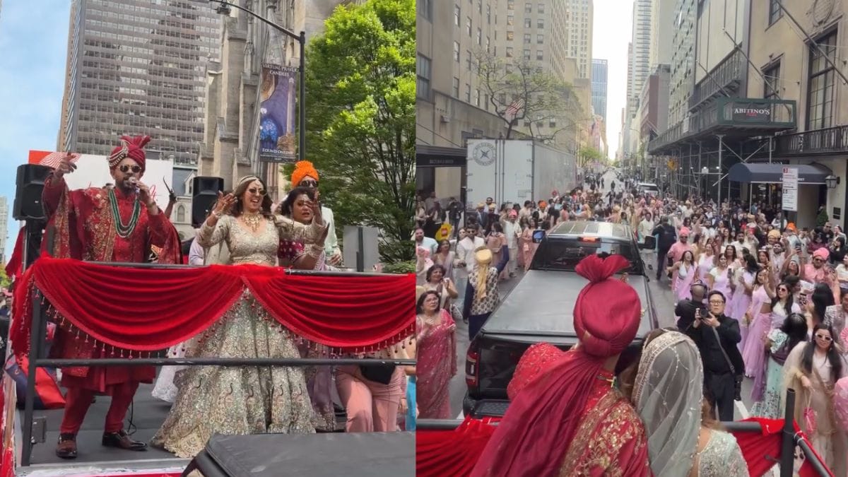 Indian-American couple shut down NYC’s Fifth Avenue for an hour. Part of their 5-day wedding