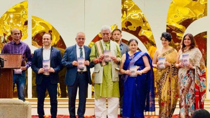 At the launch of Sachin Razdan's book Healer in Exile | special arrangement