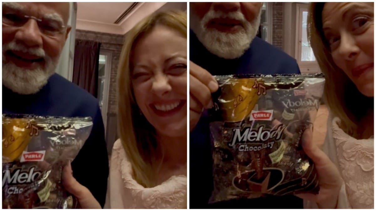 Indians asked why Melody is so chocolaty for 40 yrs. Georgia Meloni can finally tell us