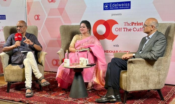 In to the conversation. Vijay Gokhale, former Foreign Secretary of India and former Ambassador to China and Germany, is in conversation with Shekar Gupta and Swasti Rao | ThePrint