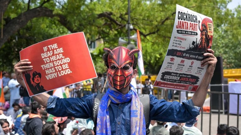 How student protesters rewrote the language of political dissent—with humour