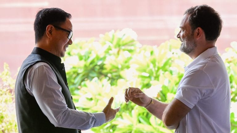 Rahul Gandhi’s birthday request for Minister Kiren Rijiju—a jiu-jitsu session