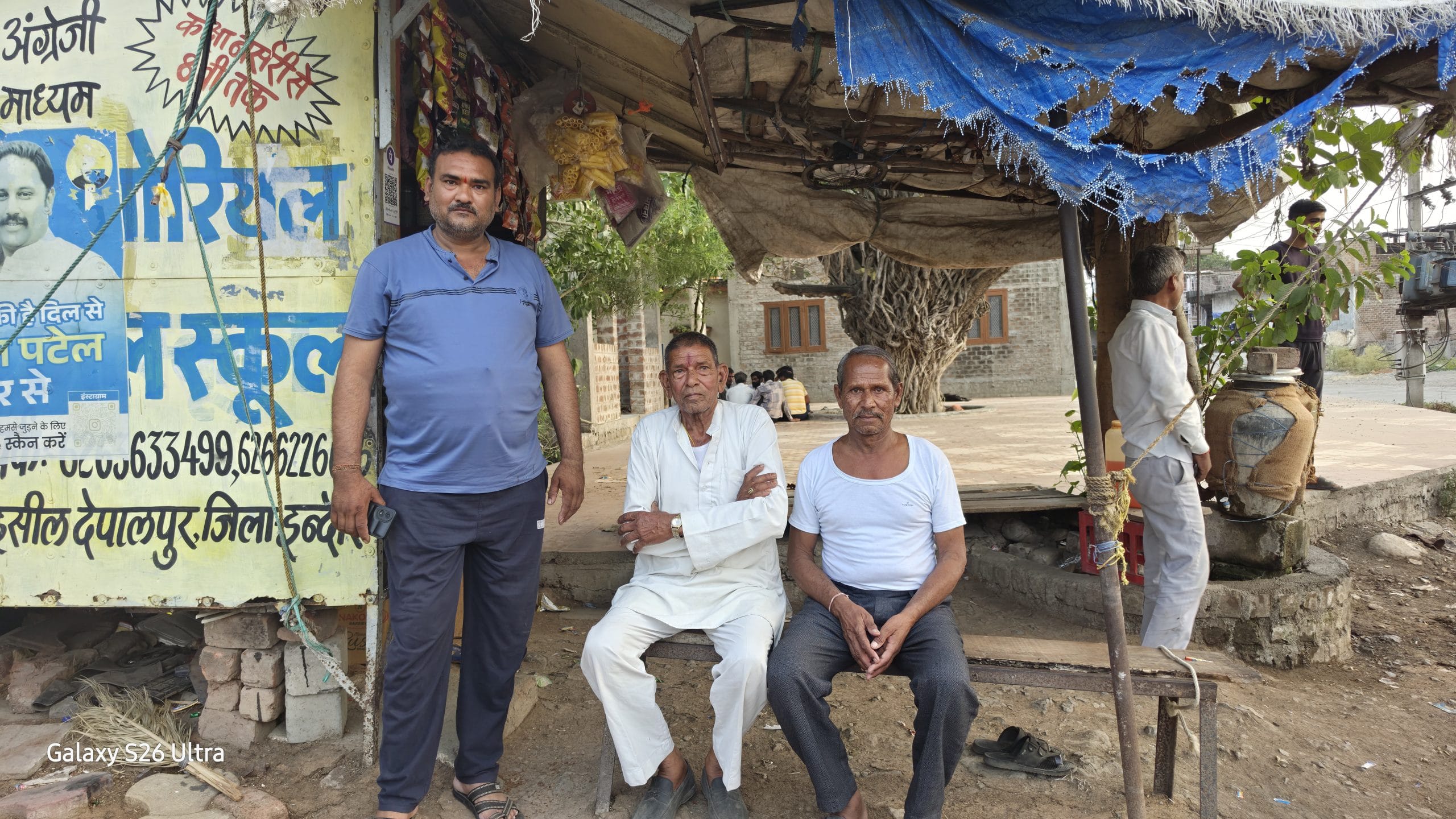 Soybean farmers in Indore's Dansari village | Soumya Pillai, ThePrint