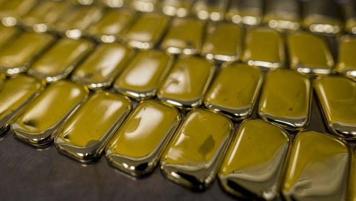 Gold bars | Photographer: Anindito Mukherjee/Bloomberg