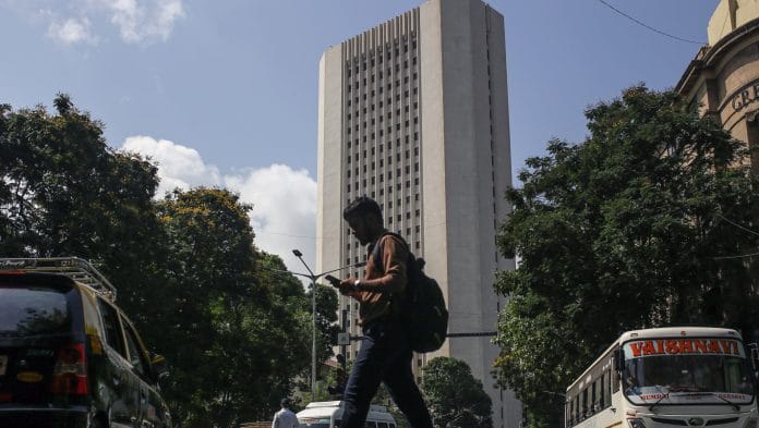 The Reserve Bank of India headquarters in Mumbai. Photographer: Dhiraj Singh/Bloomberg